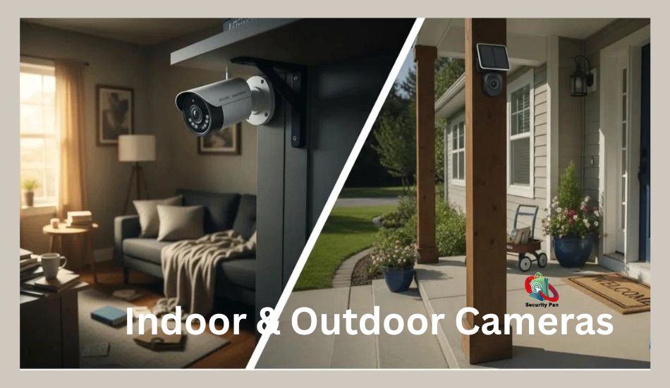 Indoor camera and outdoor weather-resistant camera